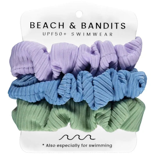 Beach & Bandits Ribbed Scrunchie - Laadlee