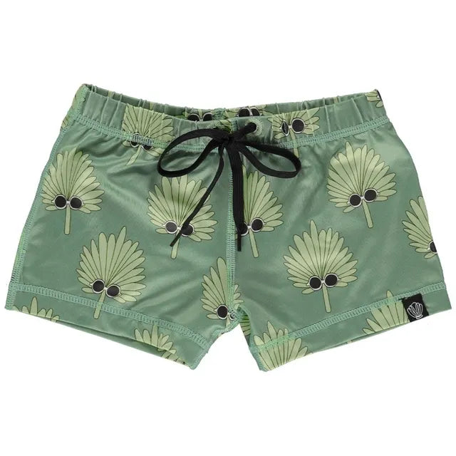 Beach & Bandits Let It Leaf Baby Swimshort - Laadlee