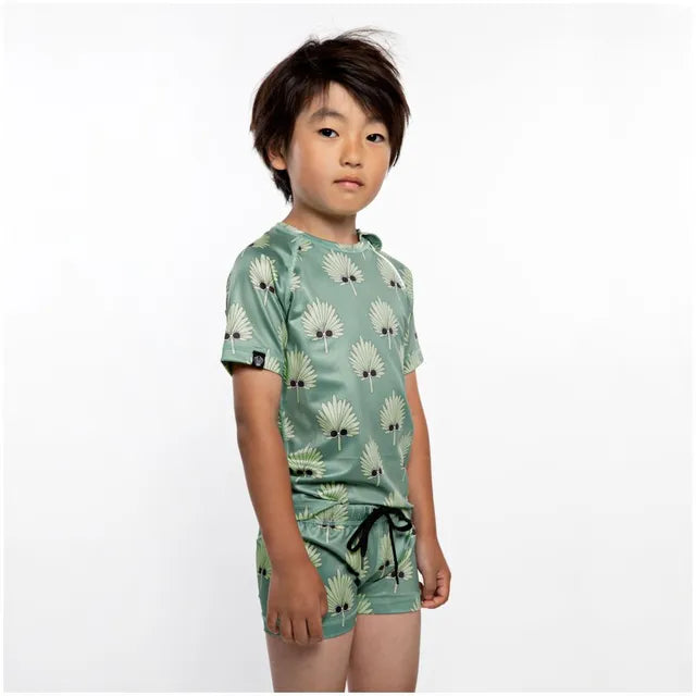 Beach & Bandits Let It Leaf Baby Swimshort - Laadlee