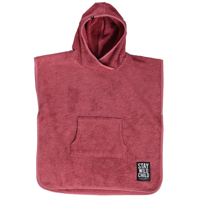 Beach & Bandits Garnet Poncho - 100% Organic Cotton - Laadlee