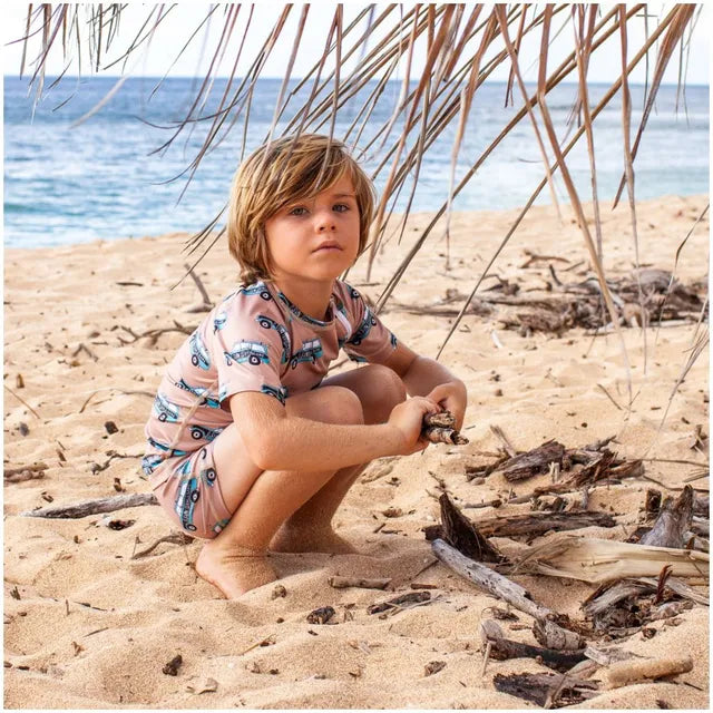 Beach & Bandits The Sunshine Gang Baby Tee - Laadlee