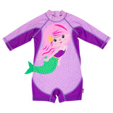 Zoocchini One Piece Surf Swimsuit - Mermaid - Laadlee