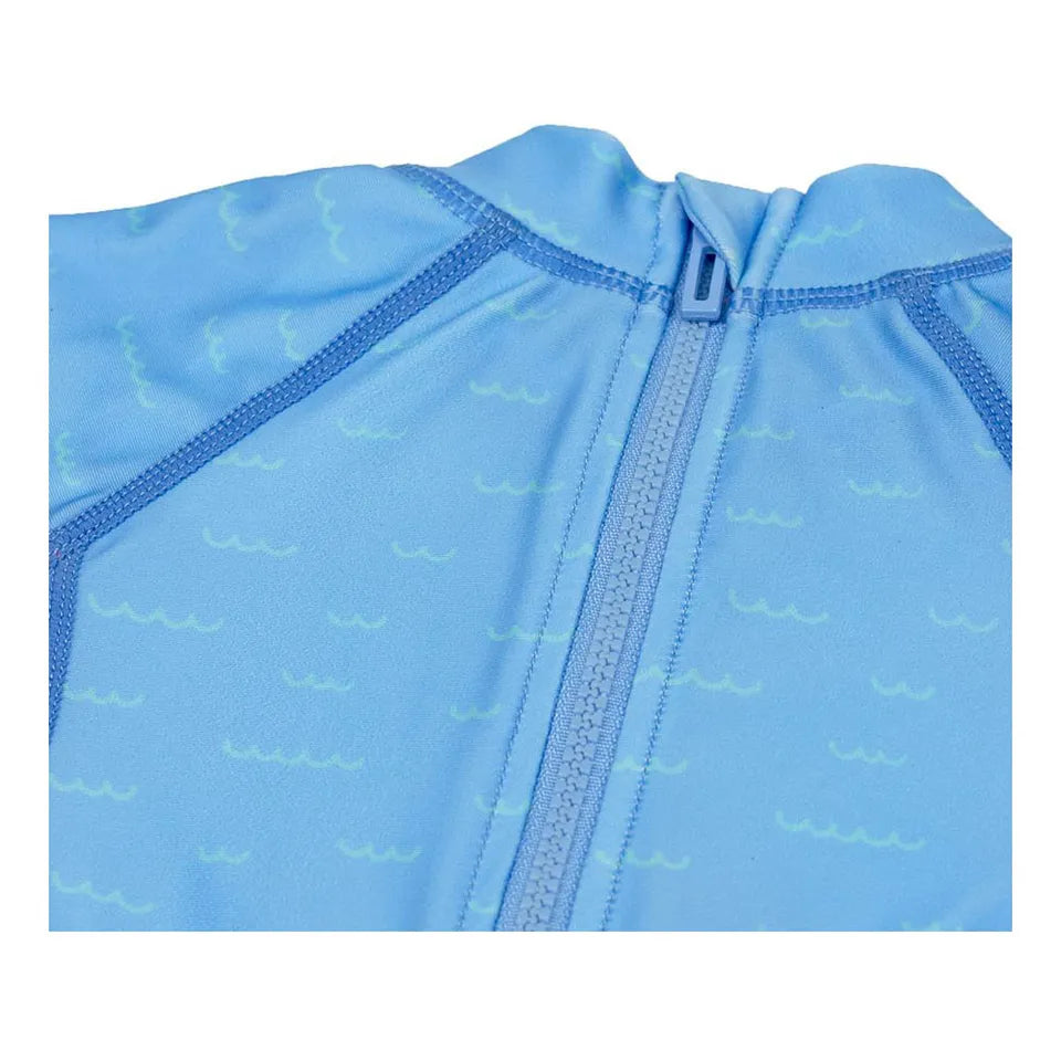 Zoocchini One Piece Surf Suit - Pink Shark - Laadlee