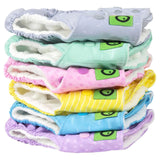 Zoocchini Reusable Cloth Pocket Diapers with 2 Inserts - Mermaid - Laadlee