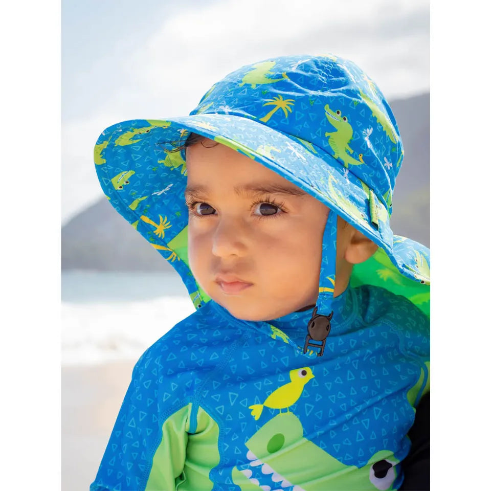 Zoocchini UPF50+ Cape Sunhat - Alligator - Laadlee