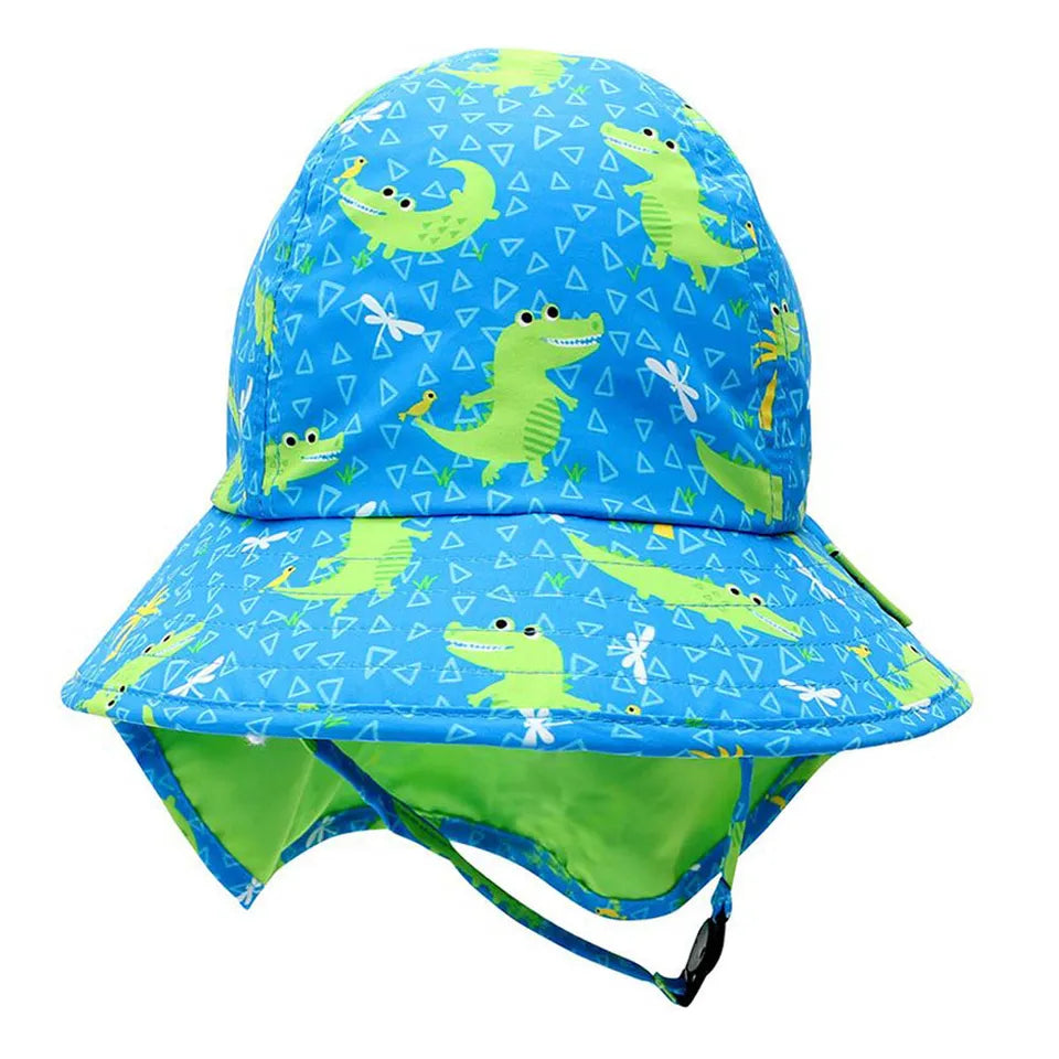 Zoocchini UPF50+ Cape Sunhat - Alligator - Laadlee
