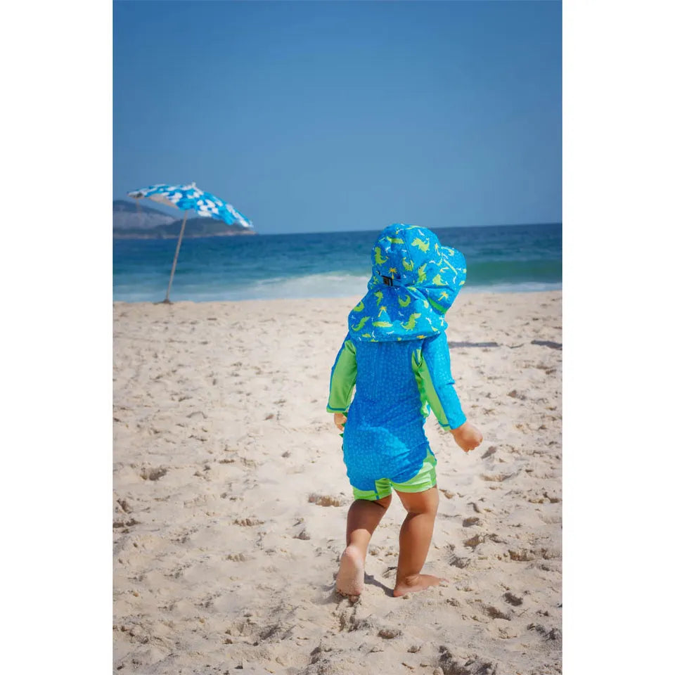 Zoocchini UPF50+ Cape Sunhat - Alligator - Laadlee