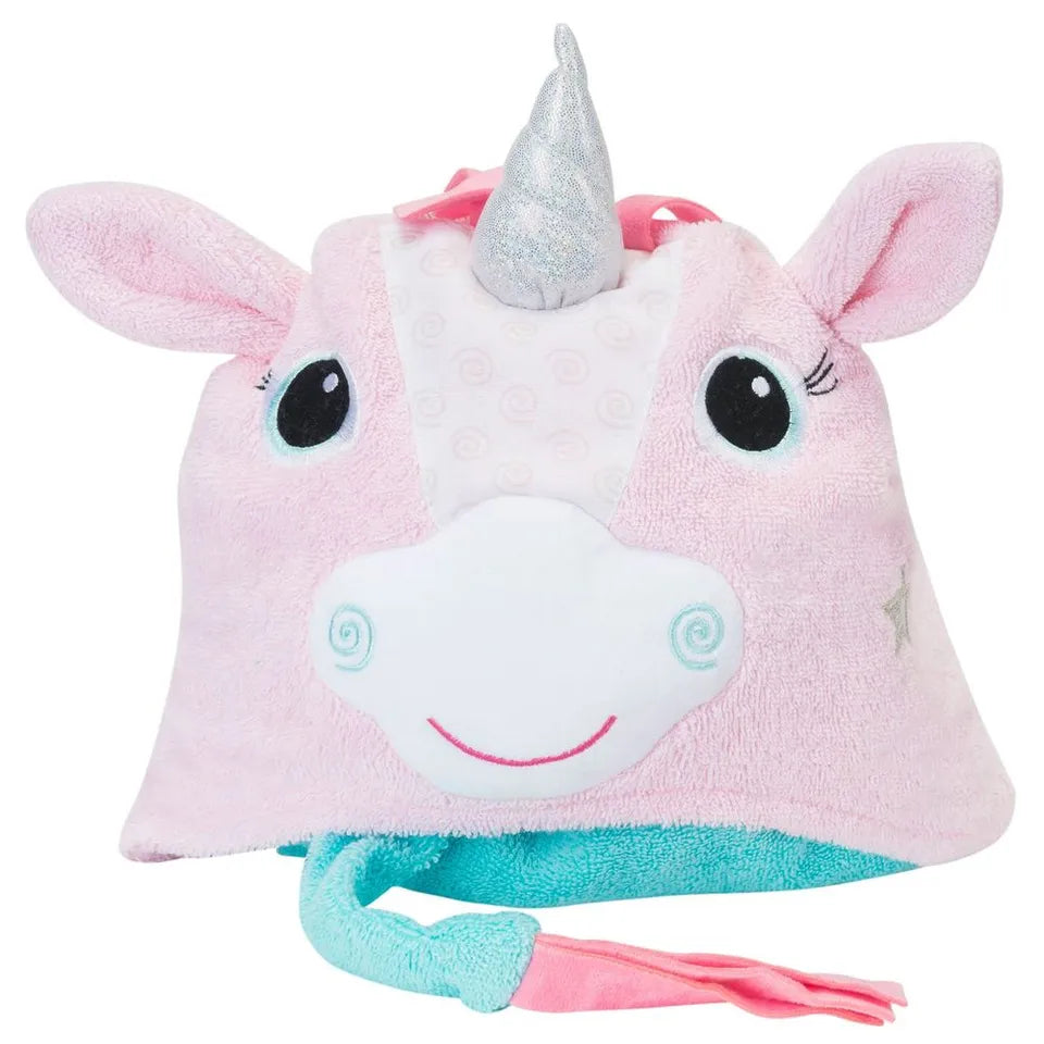 Zoocchini Hooded Towel - Allie the Alicorn - Laadlee
