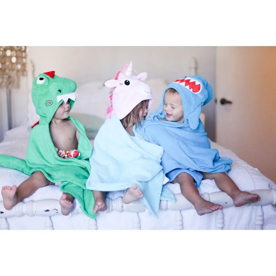 Zoocchini Hooded Towel - Allie the Alicorn - Laadlee