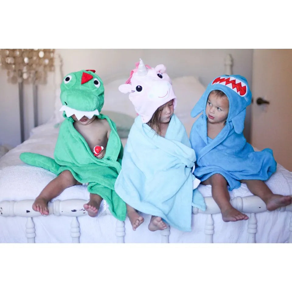 Zoocchini Hooded Towel - Allie the Alicorn - Laadlee