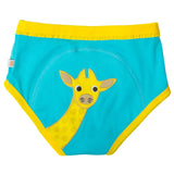 Zoocchini 3 Piece Organic Potty Training Pants Set - Girls - Safari Friends - Laadlee