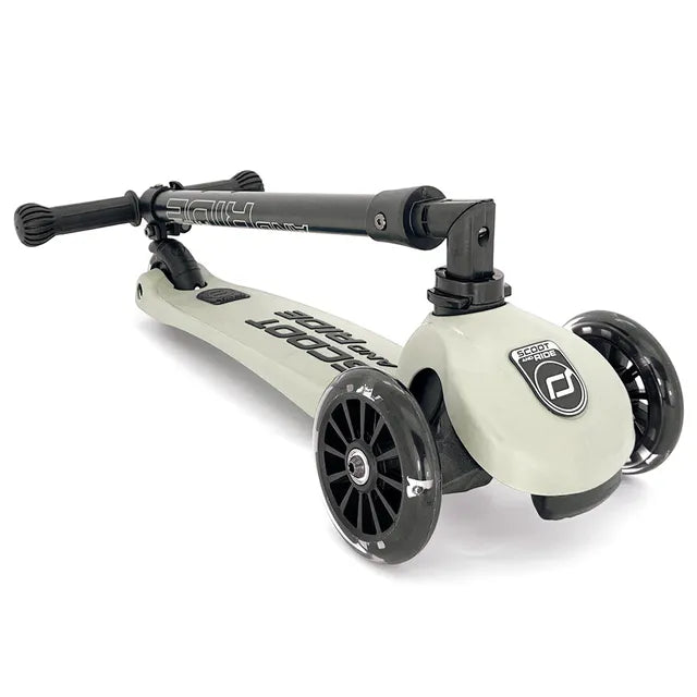 Scoot & Ride Highwaykick 3 LED - Ash - Laadlee