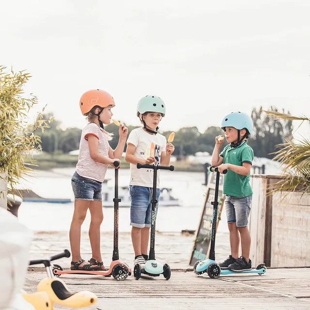 Scoot & Ride Highwaykick 3 LED - Ash - Laadlee