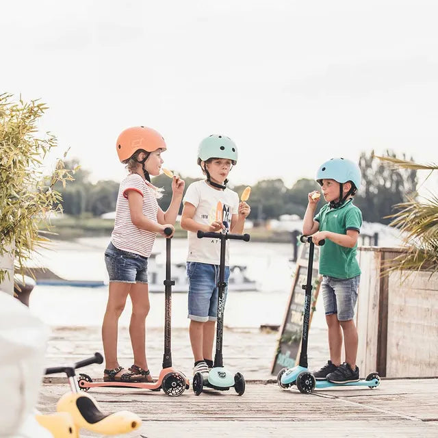 Scoot & Ride Highwaykick 3 LED - Forest - Laadlee