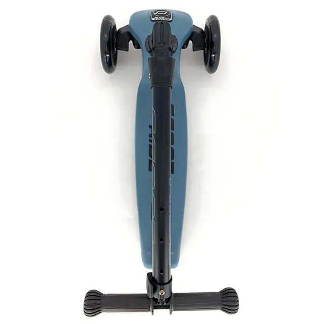 Scoot & Ride Highwaykick 3 LED - Steel - Laadlee