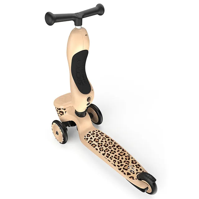 Scoot & Ride Highwaykick 1 Lifestyle - Leopard - Laadlee