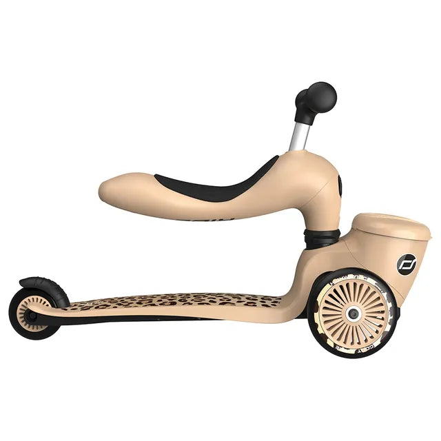 Scoot & Ride Highwaykick 1 Lifestyle - Leopard - Laadlee
