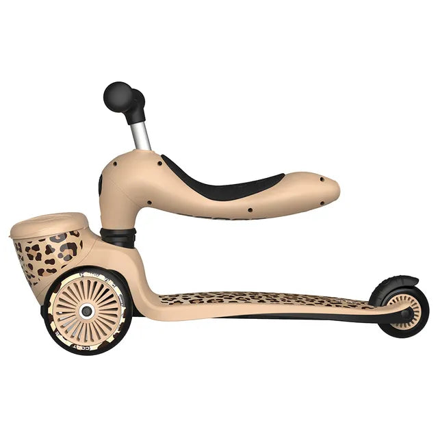 Scoot & Ride Highwaykick 1 Lifestyle - Leopard - Laadlee
