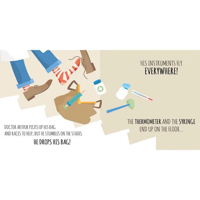 Sassi Book and Wooden Toys - The Doctor's Bag - Laadlee