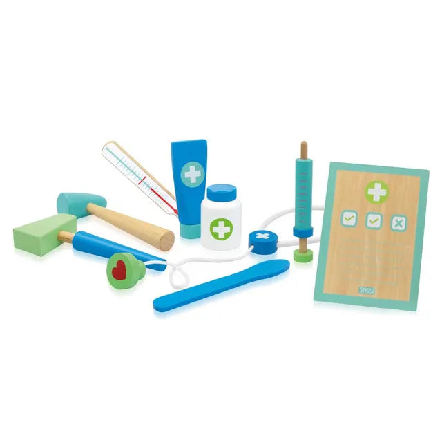 Sassi Book and Wooden Toys - The Doctor's Bag - Laadlee