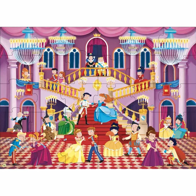 Sassi Book and Giant Puzzle Round Box - The Princess Ball - Laadlee