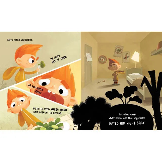 Sassi Picture Book - Angry Vegetables - Laadlee