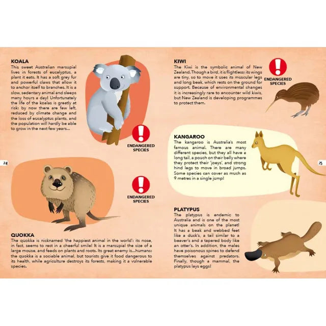 Sassi Travel, Learn and Explore - Animals Endangered Species - Laadlee