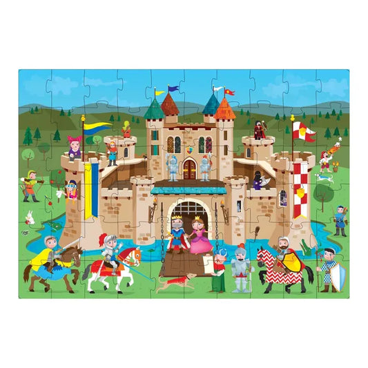 Sassi Giant Puzzle and Book - The Knights' Castle - Laadlee