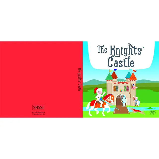 Sassi Giant Puzzle and Book - The Knights' Castle - Laadlee