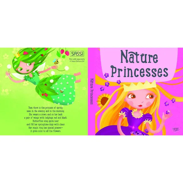 Sassi Giant Puzzle and Book - Nature Princesses - Laadlee