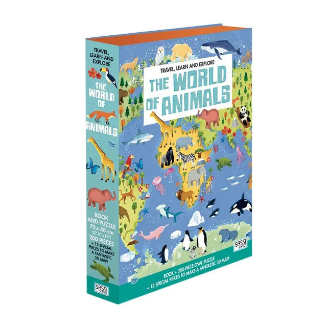 Sassi Travel, Learn and Explore - The World Of Animals - Laadlee