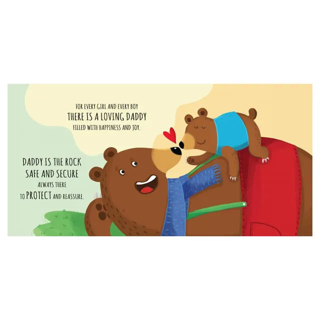 Sassi Shaped Books - With Love Daddy - Laadlee