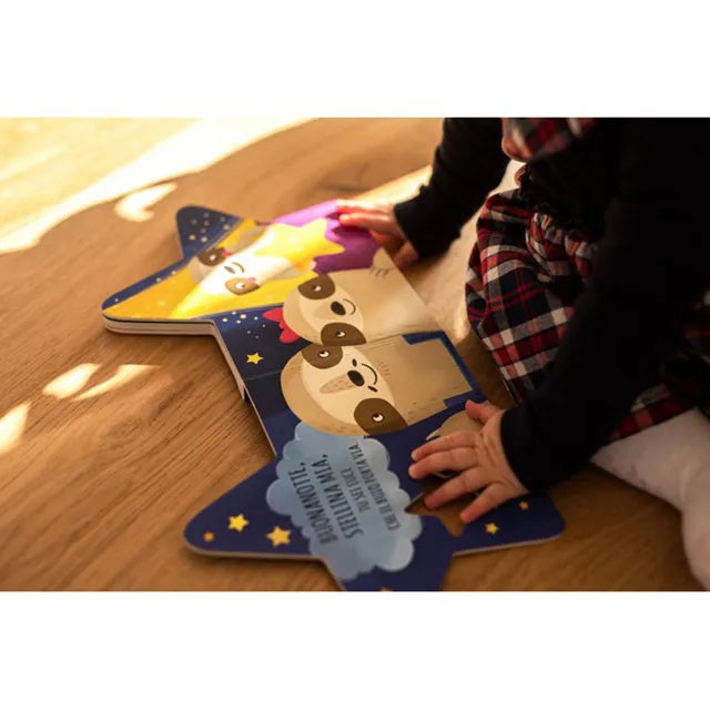 Sassi Shaped Books - Goodnight My Little Star - Laadlee