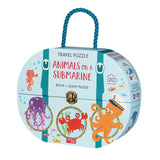 Sassi Travel Puzzle Animals - On A Submarine - Laadlee