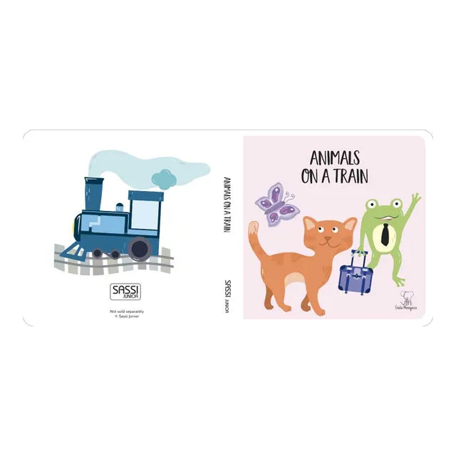 Sassi Travel Puzzle Animals - On A Train - Laadlee