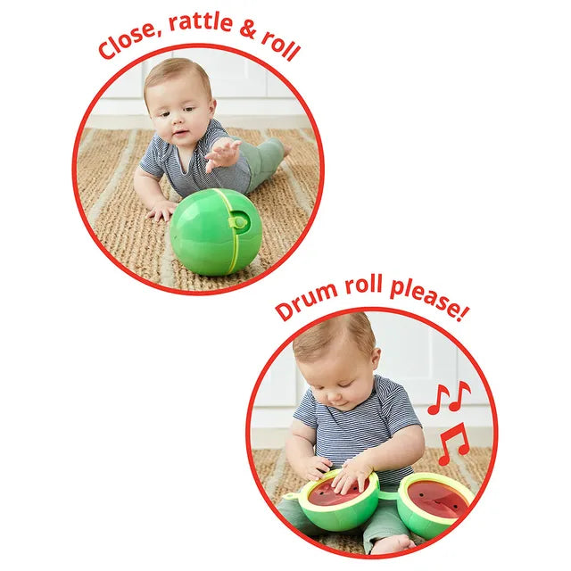 Skip Hop Farmstand Rattle Melon Drum - Laadlee