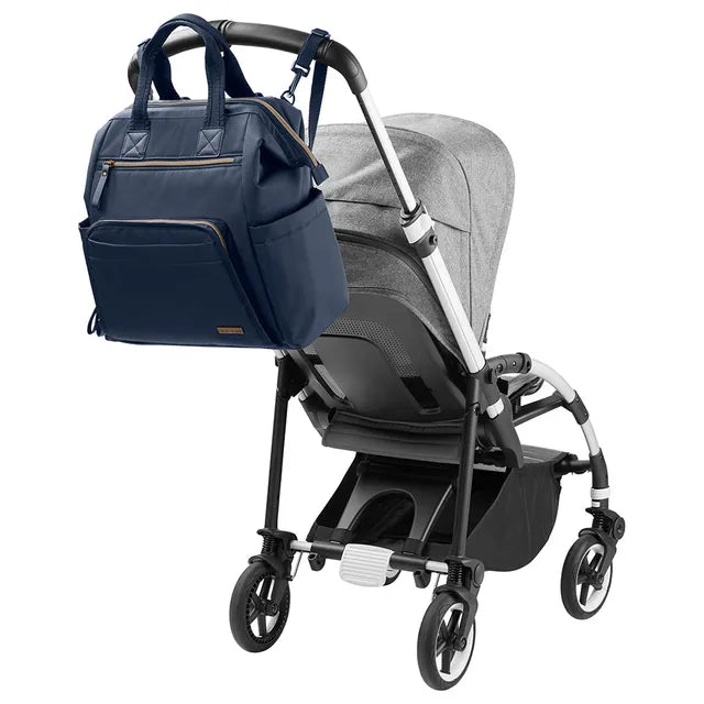 Skip Hop Main Frame Backpack - Blue - Laadlee