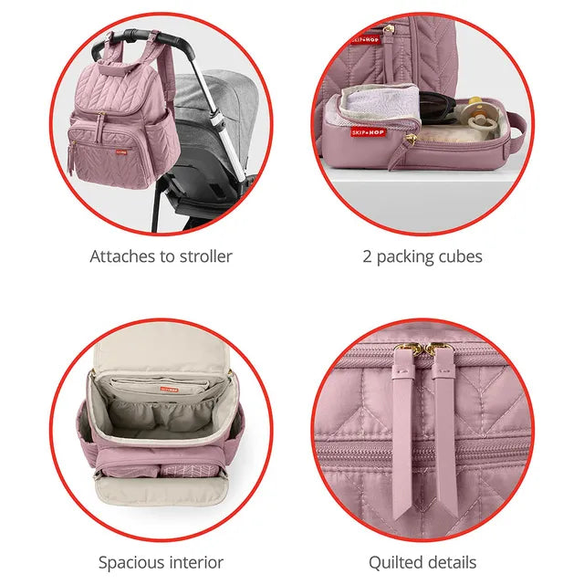 Skip Hop Forma Backpack - Pink - Laadlee