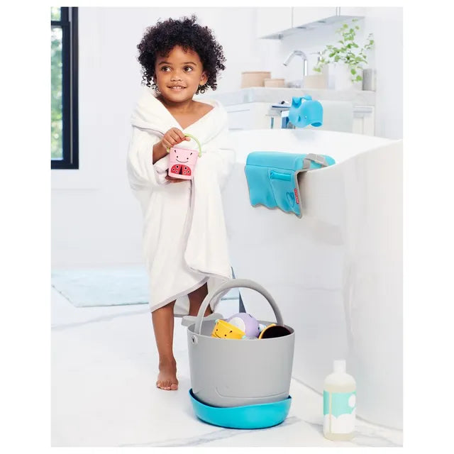 Skip Hop Moby Stowaway Bath Toy Bucket - Laadlee