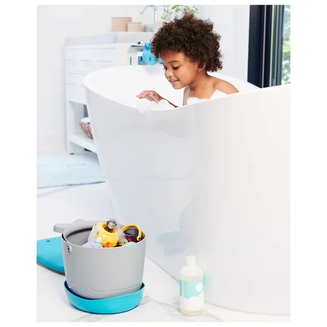 Skip Hop Moby Stowaway Bath Toy Bucket - Laadlee