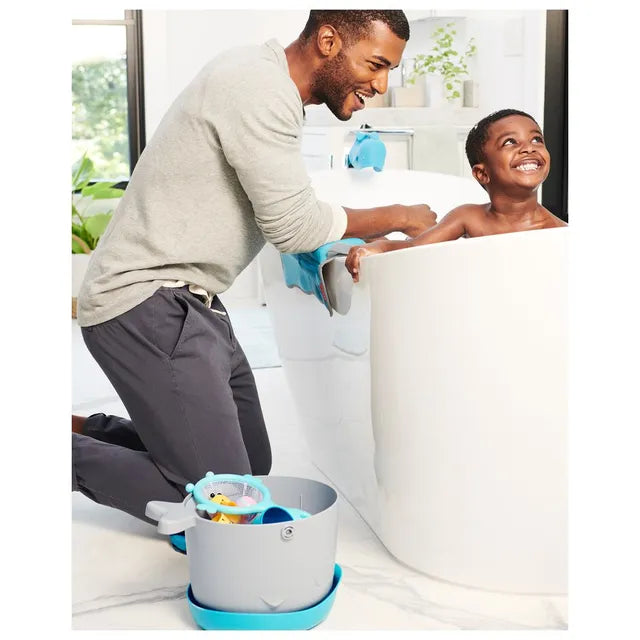 Skip Hop Moby Stowaway Bath Toy Bucket - Laadlee