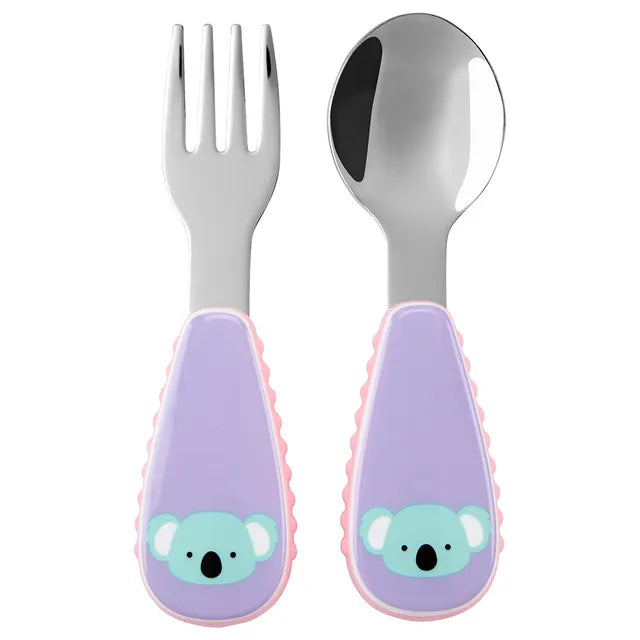 Skip Hop Zootensils Fork & Spoon - Koala - Laadlee