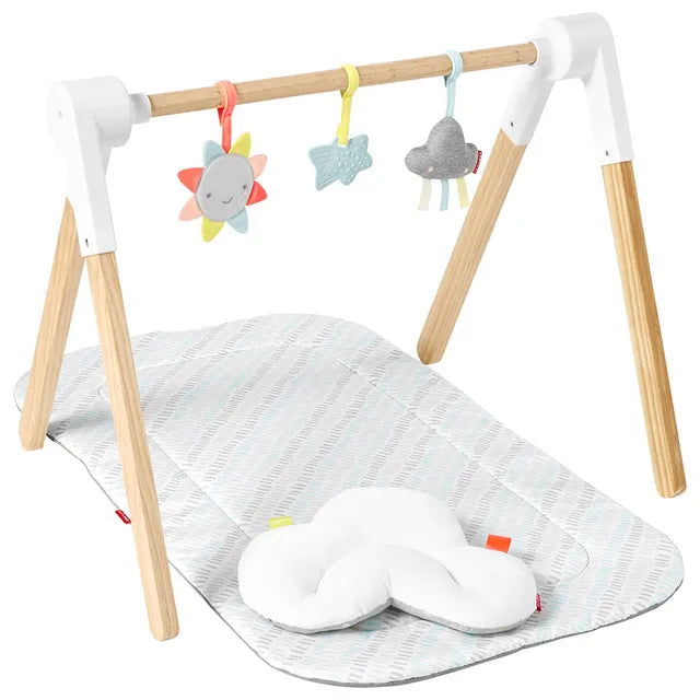 Skip Hop Silver Lining Cloud Wooden Activity Gym - Laadlee