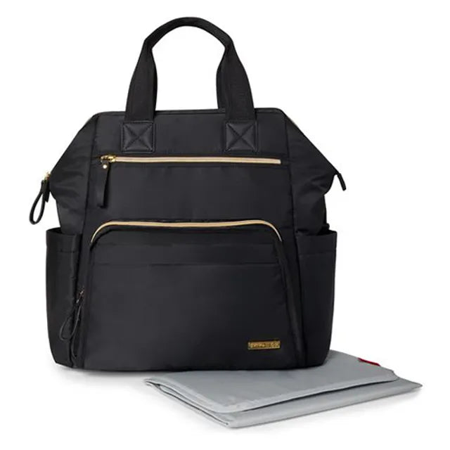 Skip Hop Main Frame Backpack - Black - Laadlee