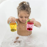Skip Hop Zoo Stack & Pour Buckets Bath Toy - Laadlee