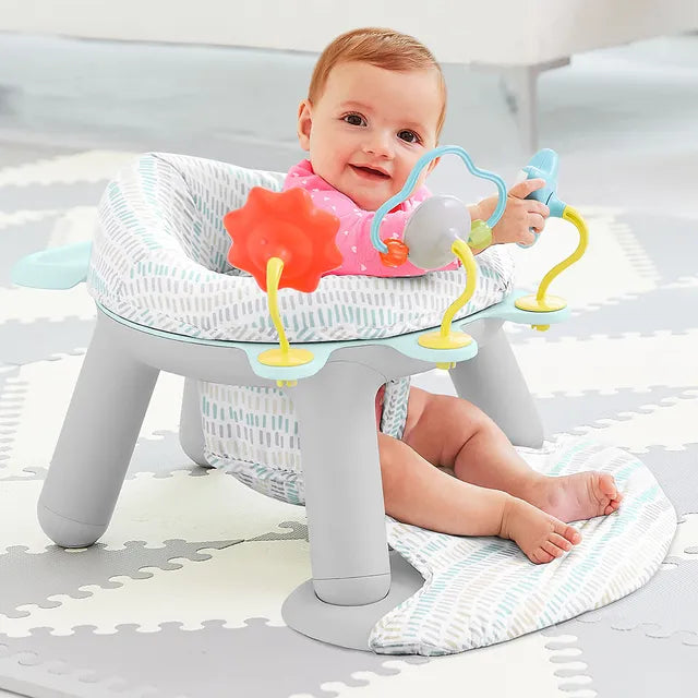 Skip Hop Silver Lining Cloud 2- in-1 Activity Floor Seat - Laadlee