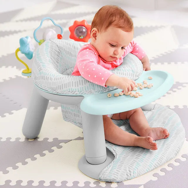 Skip Hop Silver Lining Cloud 2- in-1 Activity Floor Seat - Laadlee