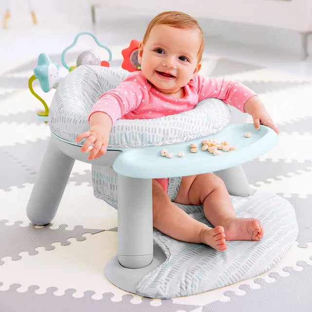 Skip Hop Silver Lining Cloud 2- in-1 Activity Floor Seat - Laadlee