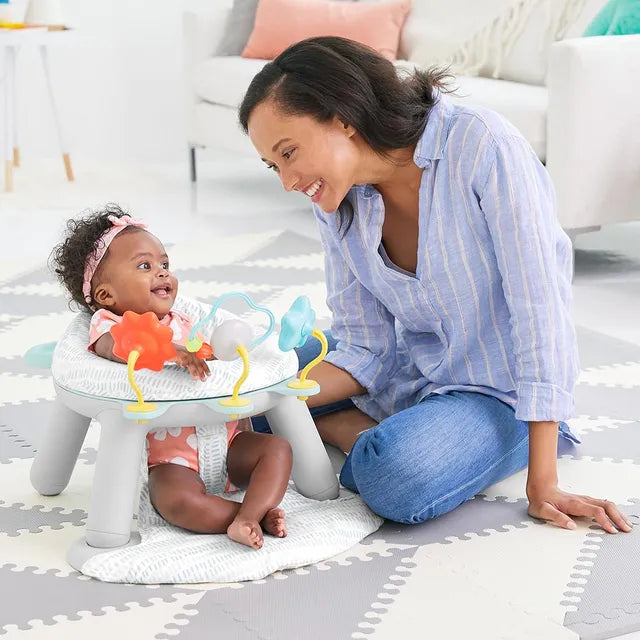 Skip Hop Silver Lining Cloud 2- in-1 Activity Floor Seat - Laadlee