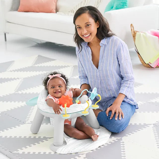 Skip Hop Silver Lining Cloud 2- in-1 Activity Floor Seat - Laadlee